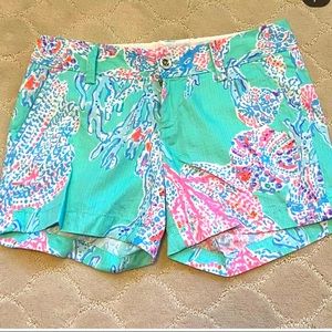Lilly Pulitzer Callahan shorts size 0